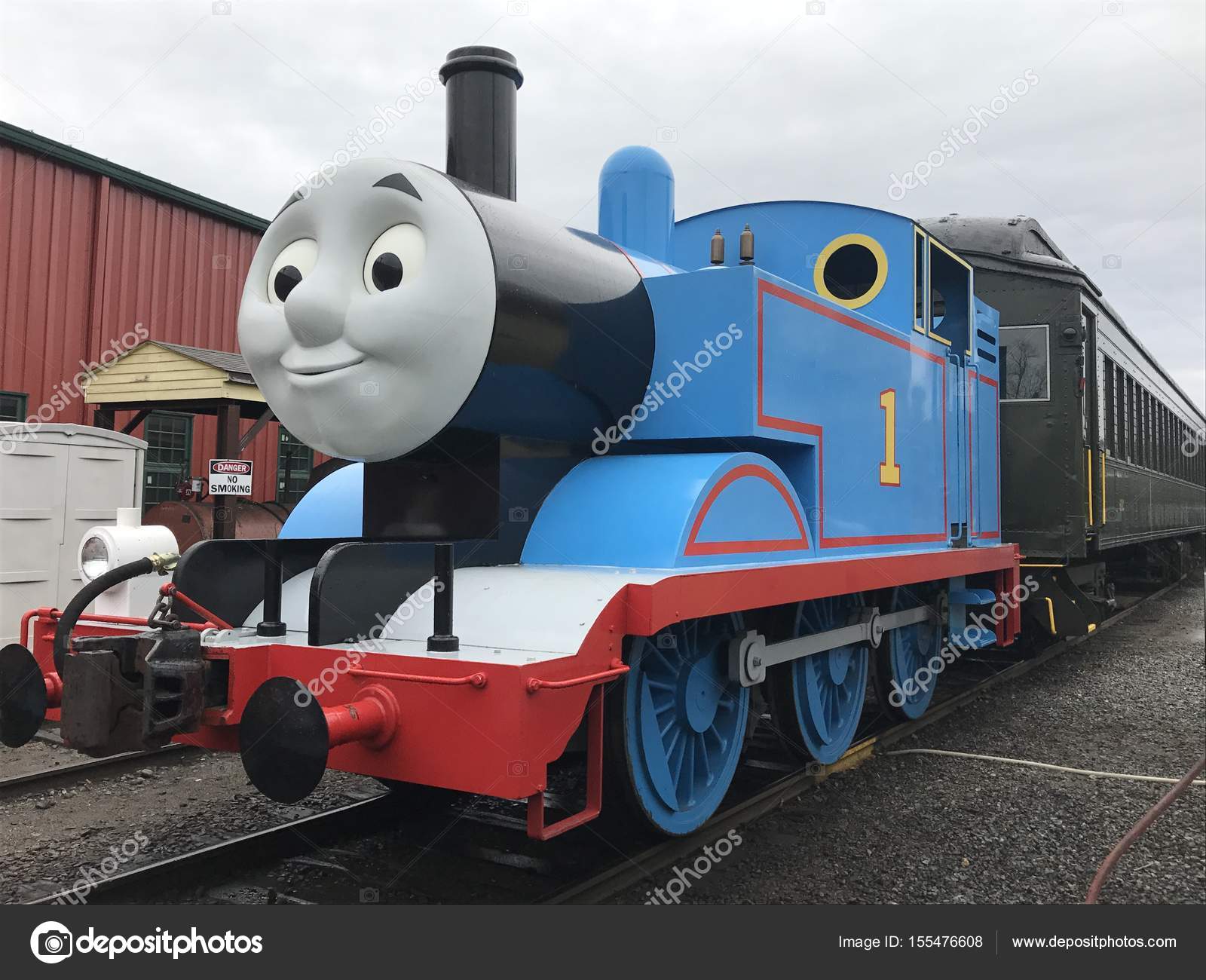 Day Out with Thomas at Essex Steam Train in Connecticut – Stock