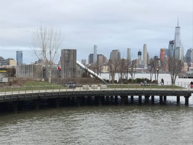 Manhattan, Hoboken, New Jersey görünümünü