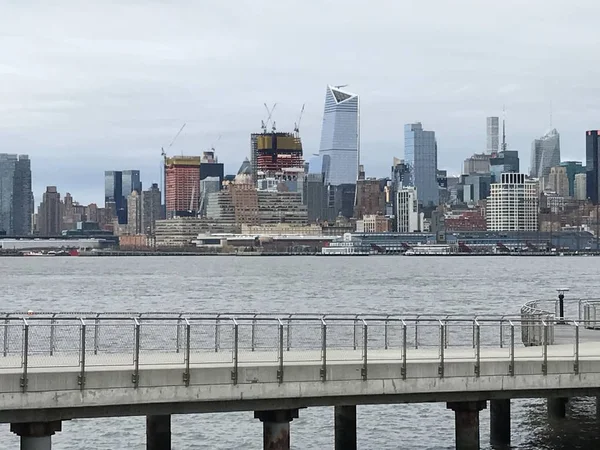 View of Manhattan, from Hoboken, New Jersey — Stock Photo, Image