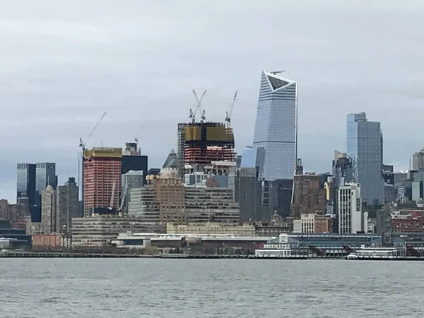 Vista de Manhattan, desde Hoboken, Nueva Jersey — Foto de Stock