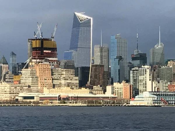 View of Manhattan, from Hoboken, New Jersey — Stock Photo, Image