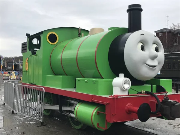 Day Out with Thomas at Essex Steam Train in Connecticut – Stock