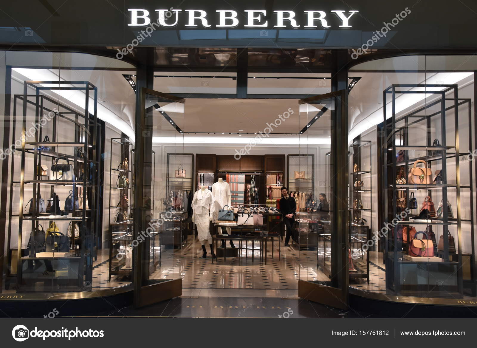 Burberry Store Interior Design