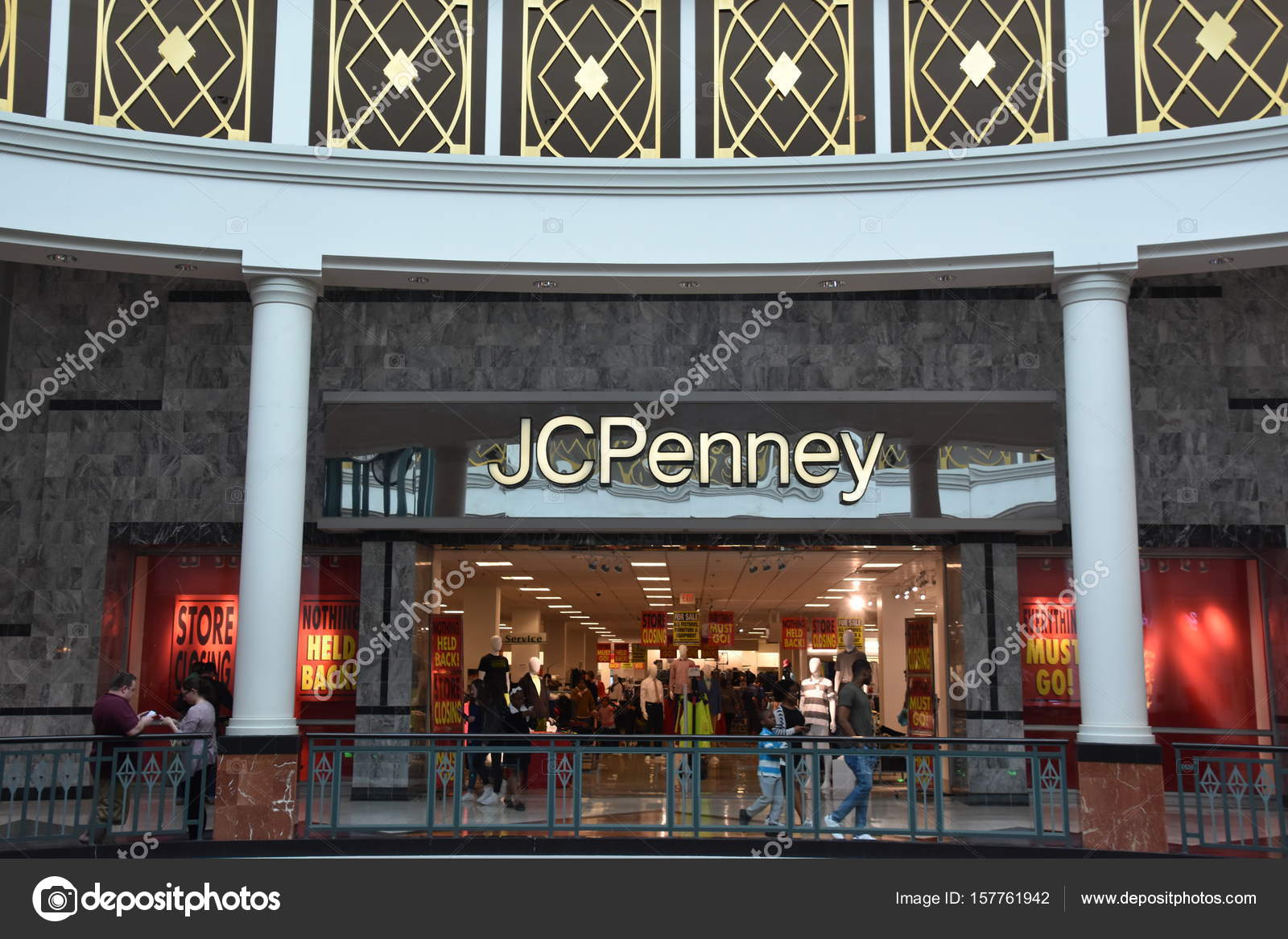 Jcpenney Store At King Of Prussia Mall In Pennsylvania Stock