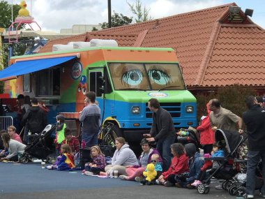 Langhorne, Pennsylvania susam yer mahalle sokak partisi törende