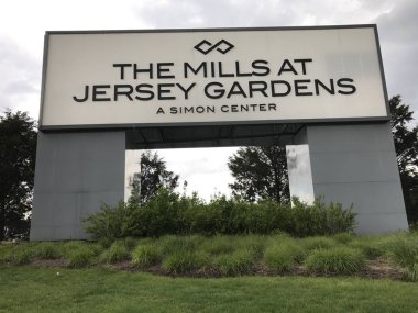 Jersey bahçeleri Elizabeth, New Jersey Mills'te