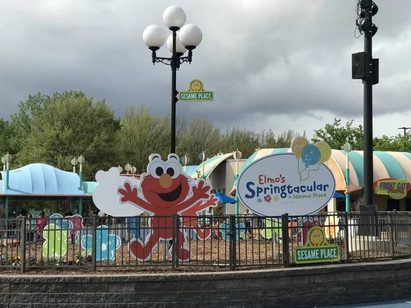 Sesame Place a Langhorne, Pennsylvania — Foto Stock