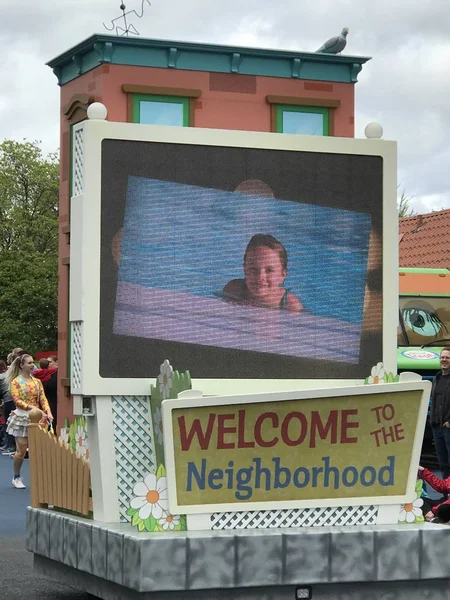 Környéken utcai fél Parade Langhorne, Pennsylvania, Szezám helyen — Stock Fotó