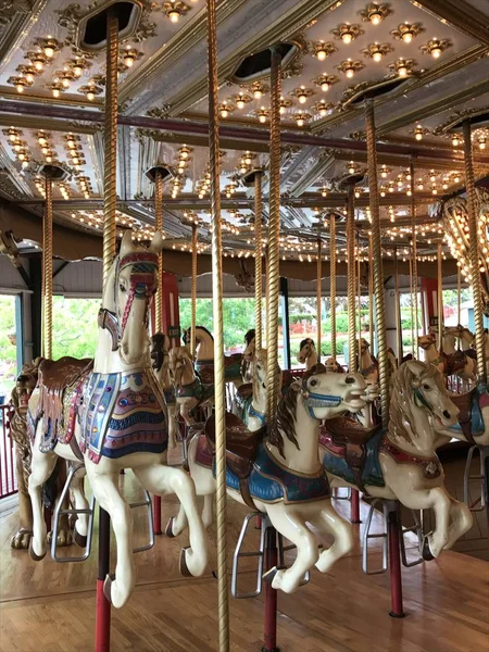 Pretpark Quassy in Middlebury (Connecticut) — Stockfoto