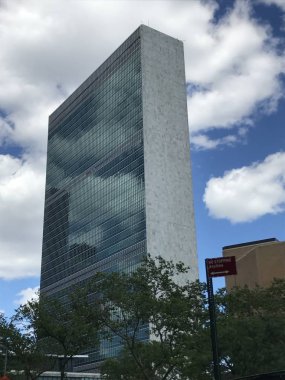 New York 'ta Birleşmiş Milletler (BM) Merkezi