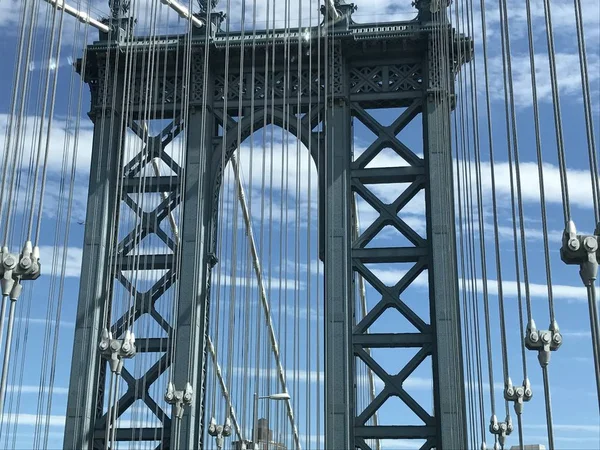 Ponte Manhattan em Nova Iorque — Fotografia de Stock