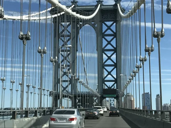 Manhattan-Brücke in New York City — Stockfoto