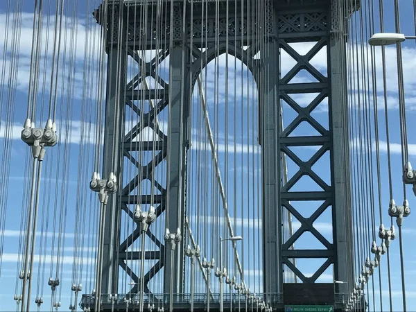 Ponte Manhattan em Nova Iorque — Fotografia de Stock