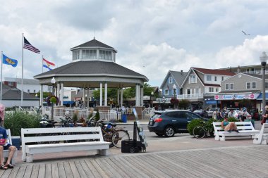 Delaware'de Rehoboth Beach Boardwalk