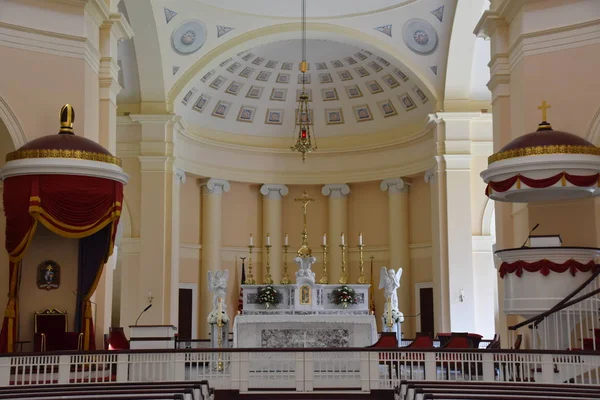 Basílica do Santuário Nacional da Assunção da Bem-aventurada Virgem Maria, em Baltimore, Maryland — Fotografia de Stock
