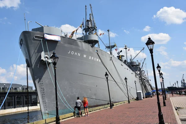 Baltimore Maryland Jul Uss John Brown Baltimore Maryland Seen July — Stock Photo, Image