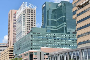 Baltimore, MD - 3 Temmuz 2017 'de Baltimore, Maryland' de görülen İç Liman.