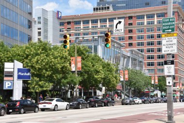 Baltimore, MD - 3 Temmuz 2017 'de Baltimore, Maryland' de görülen İç Liman.