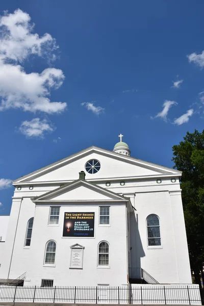 Baltimore Jul Vincent Paul Church Baltimore Maryland Gesehen Juli 2017 — Stockfoto