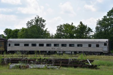 Calera, Al - Temmuz 22: Kalp, Dixie Demiryolu Müzesi Calera, Alabama, 22 Temmuz 2017 üzerinde görüldüğü gibi. Resmi Demiryolu Müzesi ve Alabama Eyaleti olduğunu.