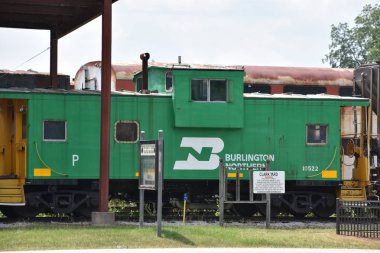 Calera, Al - Temmuz 22: Kalp, Dixie Demiryolu Müzesi Calera, Alabama, 22 Temmuz 2017 üzerinde görüldüğü gibi. Resmi Demiryolu Müzesi ve Alabama Eyaleti olduğunu.