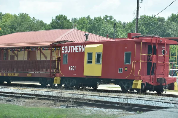 Calera Jul Hjärtat Dixie Railroad Museum Calera Alabama Som Kan — Stockfoto