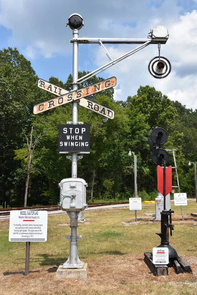 Calera, Al - Temmuz 22: Kalp, Dixie Demiryolu Müzesi Calera, Alabama, 22 Temmuz 2017 üzerinde görüldüğü gibi. Resmi Demiryolu Müzesi ve Alabama Eyaleti olduğunu.