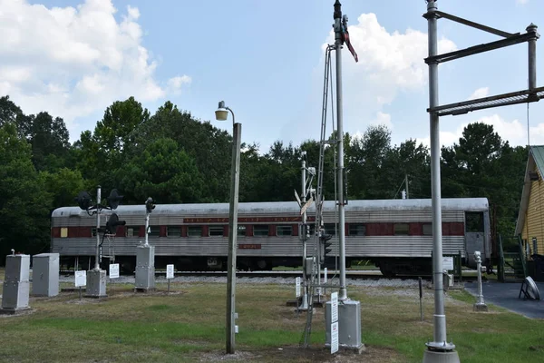 Calera, Al - Temmuz 22: Kalp, Dixie Demiryolu Müzesi Calera, Alabama, 22 Temmuz 2017 üzerinde görüldüğü gibi. Resmi Demiryolu Müzesi ve Alabama Eyaleti olduğunu.