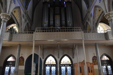 Birmingham, Al - Temmuz 23: Cathedral of Saint Paul Birmingham, Alabama, 23 Temmuz 2017 üzerinde görüldüğü gibi. Roma Katolik piskoposluk bölgesi Birmingham Alabama anne kilise o.