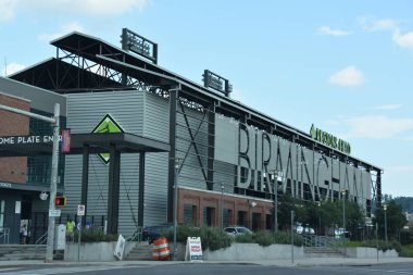 BIRMINGHAM, AL - 23 Temmuz 2017 'de Birmingham, Alabama' daki Bölge Alanı.