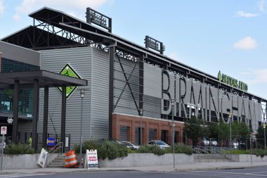 BIRMINGHAM, AL - 23 Temmuz 2017 'de Birmingham, Alabama' daki Bölge Alanı.