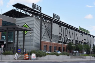 BIRMINGHAM, AL - 23 Temmuz 2017 'de Birmingham, Alabama' daki Bölge Alanı.