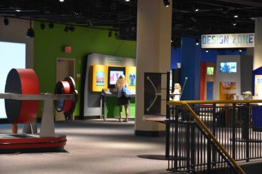 Birmingham, Alabama Temmuz 24: Mcwane bilim merkezi Birmingham, Alabama, 24 Temmuz 2017 üzerinde görüldüğü gibi. 11 Temmuz 1998 tarihinde kamuoyuna açtı.