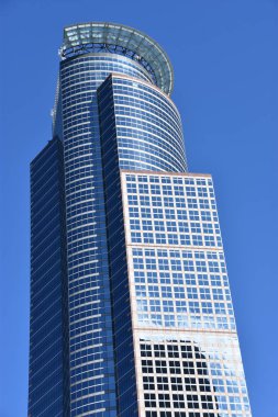 MINNEAPOLIS, MN - 26 Temmuz 2017 'de Minneapolis, Minnesota' daki Capella Kulesi. 