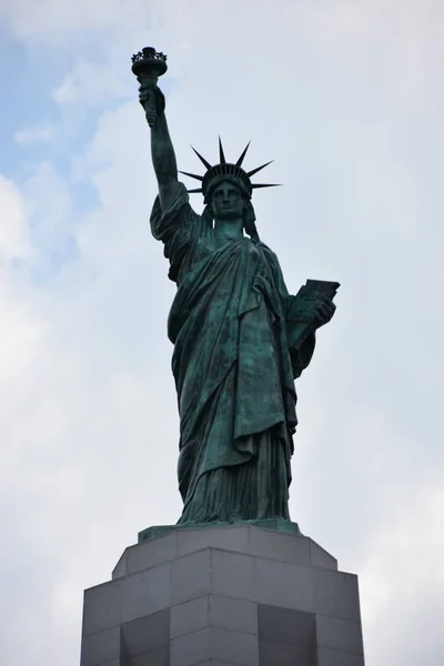 Vestavia Hills Alabama Jul Statue Liberty Replica Bij Liberty Park — Stockfoto