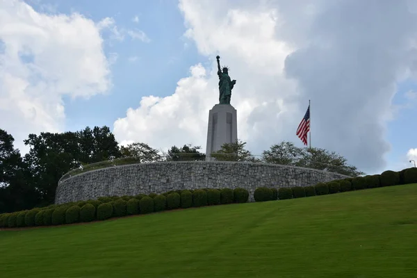 Vestavia Hills Alabama Jul Estatua Libertad Réplica Liberty Park Vestavia — Foto de Stock