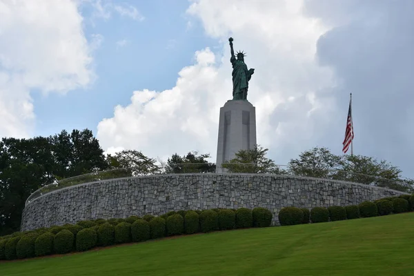 Vestavia Hills Alabama Jul Estatua Libertad Réplica Liberty Park Vestavia — Foto de Stock