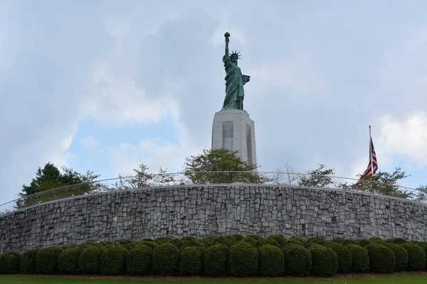 Веставія Штат Алабама Липня Статуя Свободи Репліку Свободи Парк Веставія — стокове фото