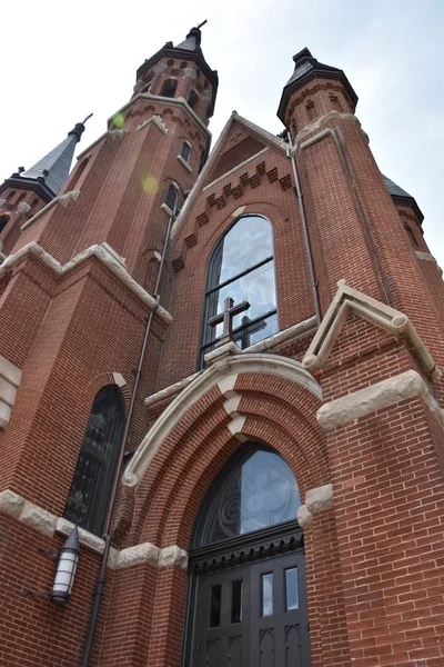 Birmingham Jul Catedral San Pablo Birmingham Alabama Visto Julio 2017 —  Fotos de Stock