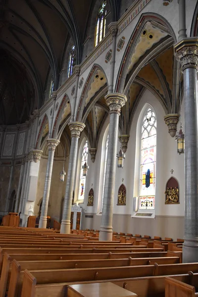 Μπέρμιγχαμ Ιουλ Καθεδρικός Ναός Του Αγίου Παύλου Στο Μπέρμιγχαμ Αλαμπάμα — Φωτογραφία Αρχείου