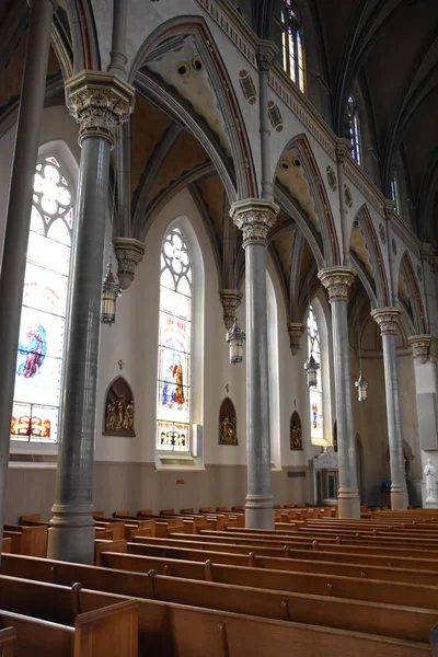 Birmingham, Al - Temmuz 23: Cathedral of Saint Paul Birmingham, Alabama, 23 Temmuz 2017 üzerinde görüldüğü gibi. Roma Katolik piskoposluk bölgesi Birmingham Alabama anne kilise o.