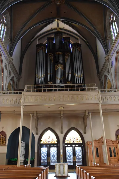 Birmingham Jul Catedral São Paulo Birmingham Alabama Como Visto Julho — Fotografia de Stock