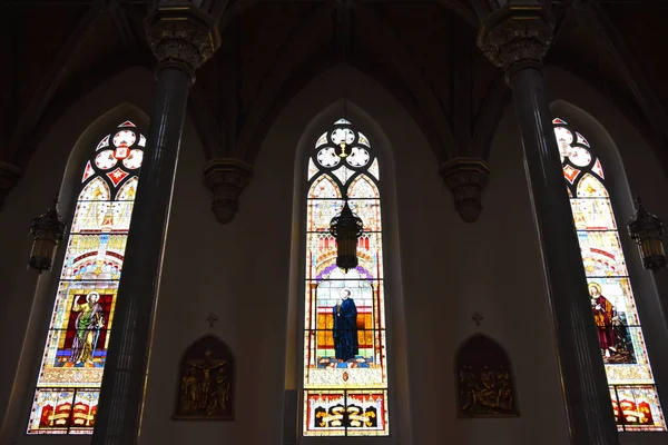 Birmingham, Al - Temmuz 23: Cathedral of Saint Paul Birmingham, Alabama, 23 Temmuz 2017 üzerinde görüldüğü gibi. Roma Katolik piskoposluk bölgesi Birmingham Alabama anne kilise o.