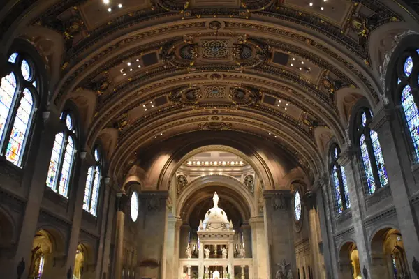 Basilika der Heiligen Maria in Minneapolis, Minnesota — Stockfoto