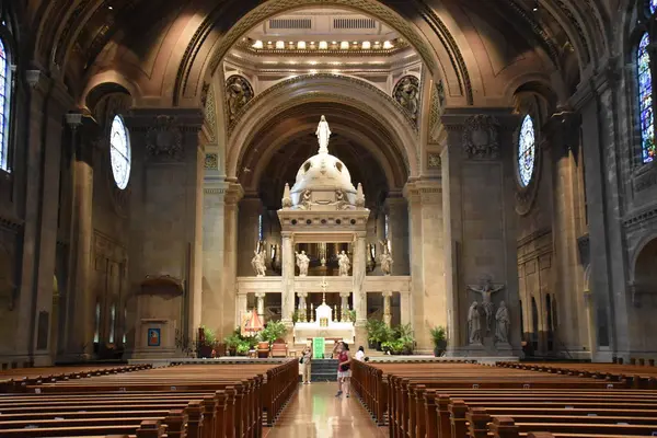 Basilique Sainte-Marie à Minneapolis, Minnesota — Photo