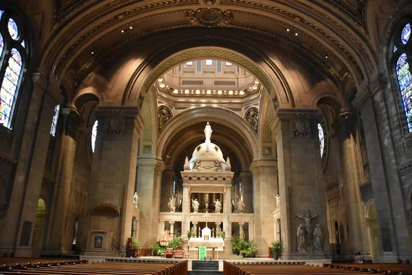 Basilica of Saint Mary i Minneapolis, Minnesota — Stockfoto