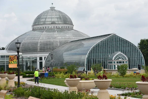 Conservatorio Marjorie McNeely al Como Park di St. Paul, Minnesota — Foto Stock