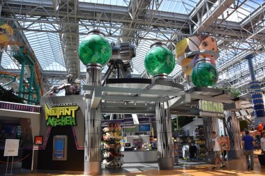 Nickelodeon Universe at Mall of America Bloomington, Minnesota