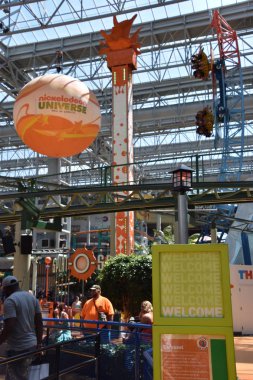 Nickelodeon Universe at Mall of America Bloomington, Minnesota