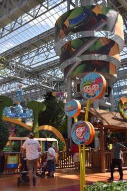 Nickelodeon Universe at Mall of America Bloomington, Minnesota